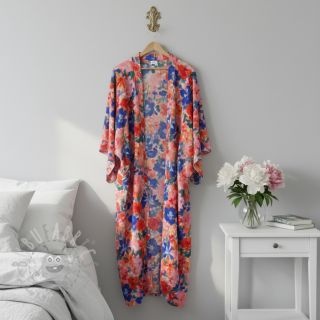 Viskoza RADIANCE Cornelia flowers pink digital print