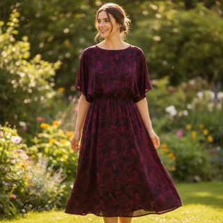 Viskoza ROSELLA STRETCH Calle digital print