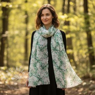 Viskoza RAYON POPLIN Bright flowers design D digital print