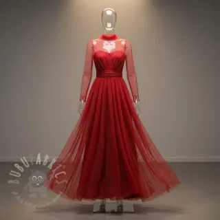 Til za TUTU ROYAL SPARKLE red silver
