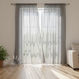 Til ROYAL SPARKLE temno siva srebrna