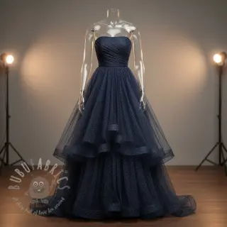 Til TUTU ROYAL SPARKLE temno modra srebrna