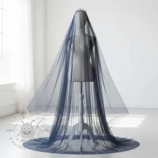 Til TUTU ROYAL SPARKLE temno modra srebrna
