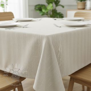 Lan z bombažem Lira mini stripe beige