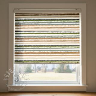 Pamučna tkanina Small stripes Snoozy old green