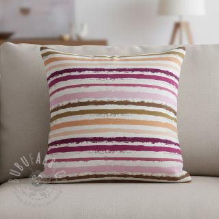 Pamučna tkanina Big stripes Snoozy old pink