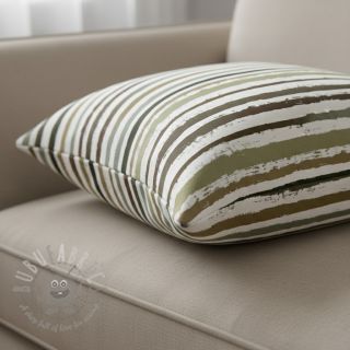 Pamučna tkanina Big stripes Snoozy taupe