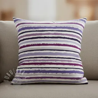 Pamučna tkanina Big stripes Snoozy violet