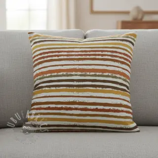 Pamučna tkanina Small stripes Snoozy brick