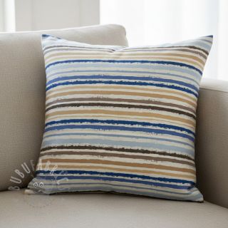 Pamučna tkanina Small stripes Snoozy old blue