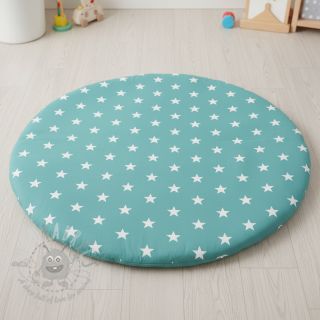 Bombažna tkanina Stars fresh sage