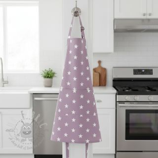 Bombažna tkanina Stars lilac