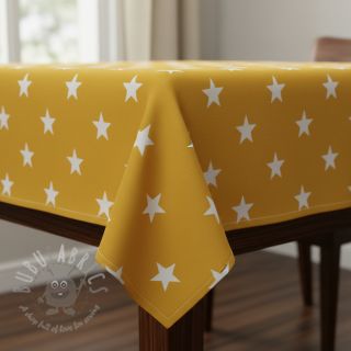 Bombažna tkanina Stars yellow
