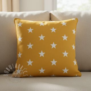Bombažna tkanina Stars yellow