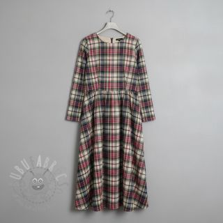 Bombažna tkanina YARN DYED CHECK BRUSHED pickle