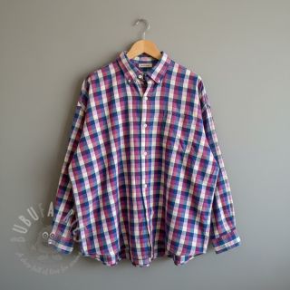 Bombažna tkanina YARN DYED Square cerise