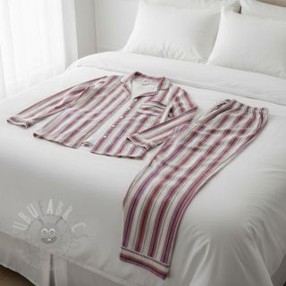 Bombažna tkanina YARN DYED Line multi