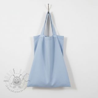 Bombažna tkanina poplin baby light blue