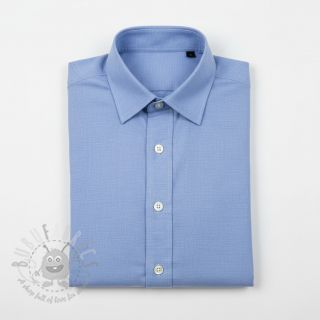 Bombažna tkanina poplin dark sky blue