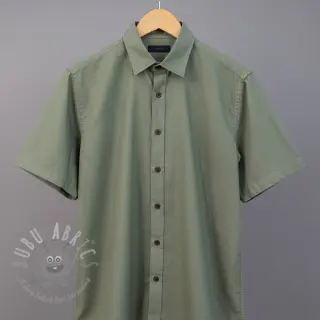 Bombažna tkanina poplin olive