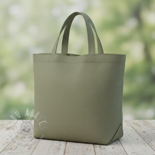 Bombažna tkanina poplin olive