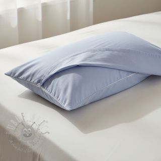 Bombažna tkanina poplin light blue lavender