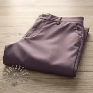 Bombažna tkanina poplin plum