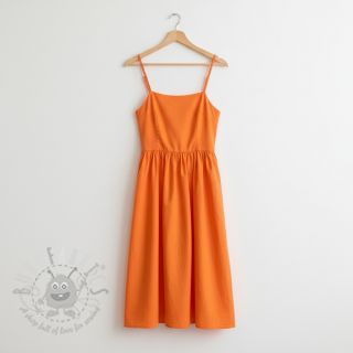 Bombažna tkanina popelin tangerine