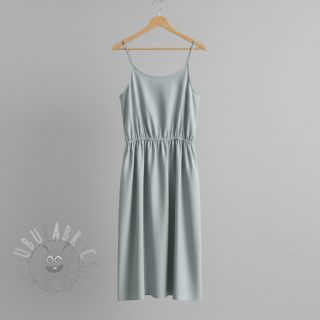 Bombažni poplin pale turquoise