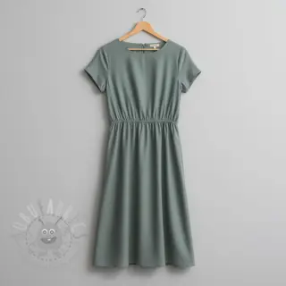 Bombažni poplin ocean green