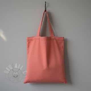 Bombažna tkanina poplin dark coral