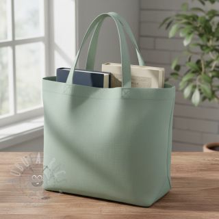 Bombažni poplin dark mint