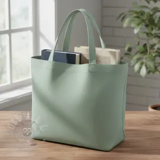 Bombažni poplin dark mint