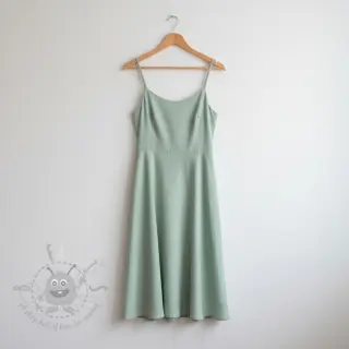 Bombažni poplin dark mint