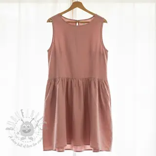 Bombažni poplin dark rose