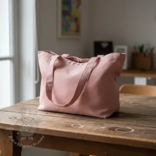 Bombažni poplin dark rose