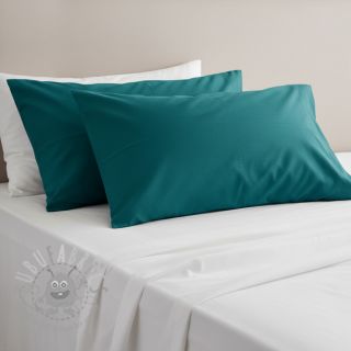 Bombažni poplin forest petrol