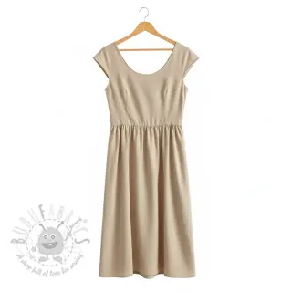 Bombažni poplin beige