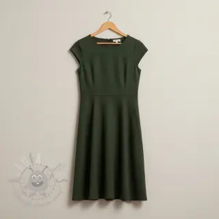 Bombažni poplin army green