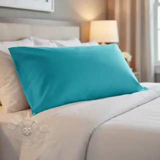 Bombažna tkanina poplin light turquoise