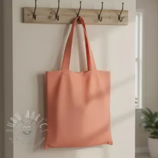 Bombažna tkanina poplin coral