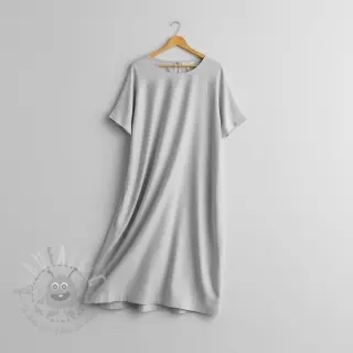 Bombažna tkanina poplin light grey