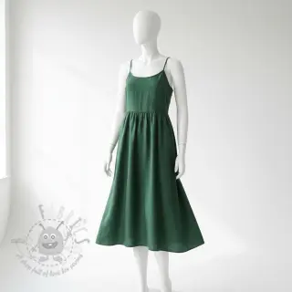 Bombažna tkanina poplin dark green