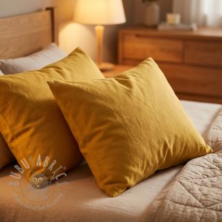 Bombažni poplin ochre