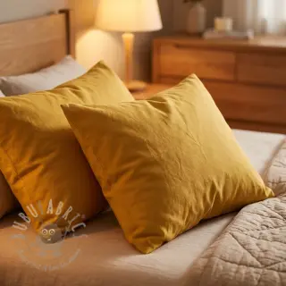 Bombažni poplin ochre