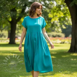 Bombažni poplin turquoise