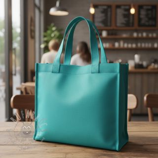 Bombažni poplin turquoise