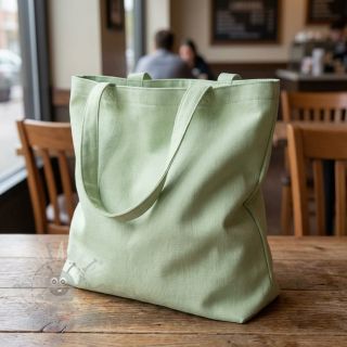 Bombažni popelin light mint