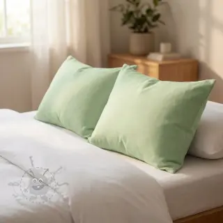 Bombažni popelin light mint