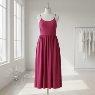 Bombažni popelin cerise